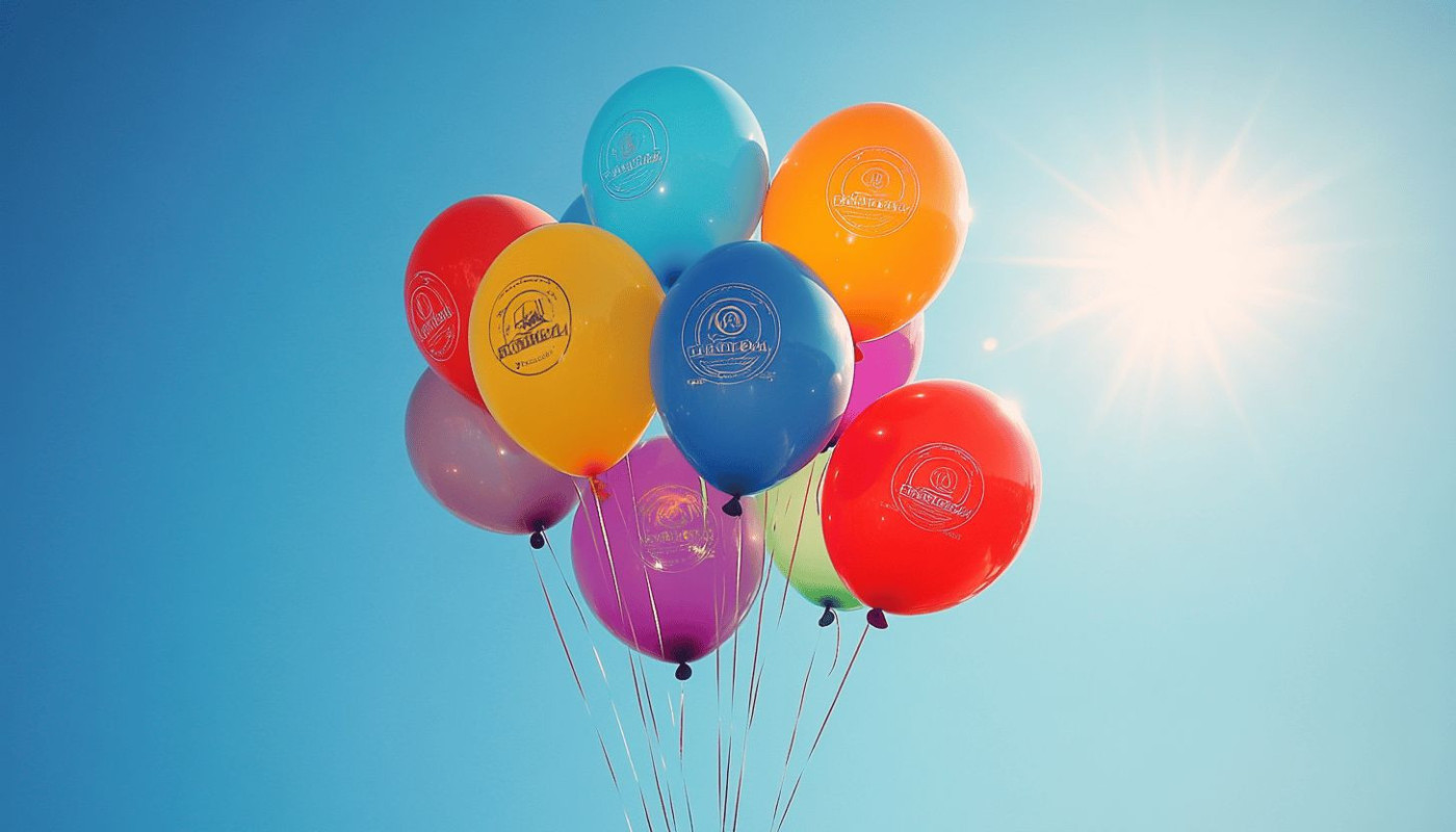 Maximiser la visibilité d'événements avec des ballons hélium personnalisés